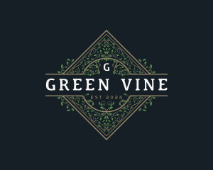 Luxury Ornament Vine logo design