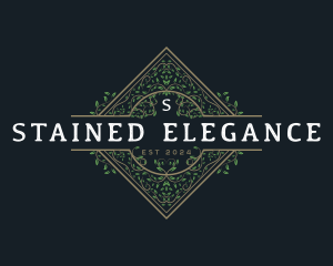 Luxury Ornament Vine logo design