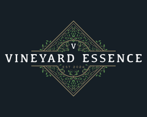 Luxury Ornament Vine logo design