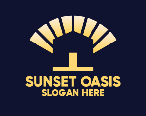 Sun Fan House logo design