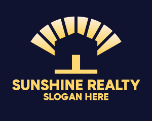 Sun Fan House logo design