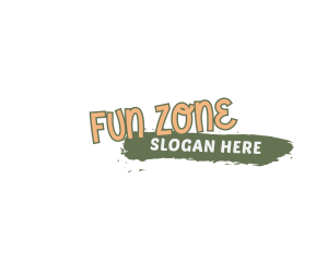 Quirky Fun Wordmark logo design