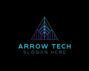 Tech Pyramid Developer logo design