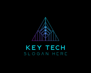 Tech Pyramid Developer logo design