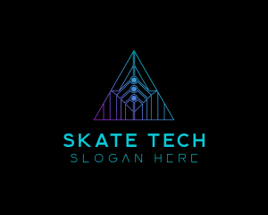 Tech Pyramid Developer logo design