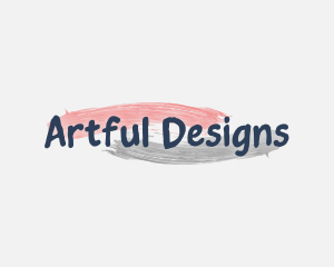 Paint Brush Art logo design