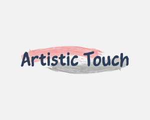 Paint Brush Art logo design