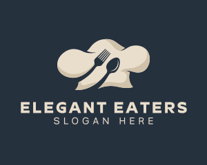 Silverware - Chef Hat Restaurant logo design