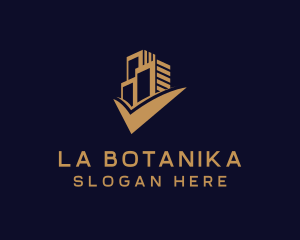 Banking - Business Building Company logo design