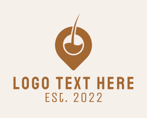 Hair Loss - Hair Location Dermatology logo design