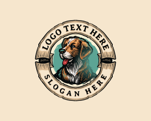 Pet Dog Puppy Logo