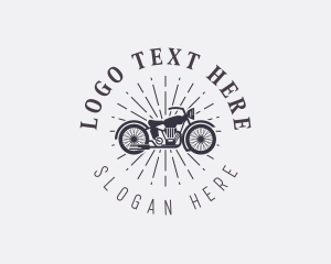 Motorcycle Gang - Motorcycle Touring Rider logo design