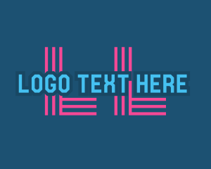 Hacker - Digital Tech Circuit logo design