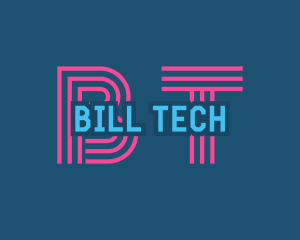 Digital Tech Circuit logo design