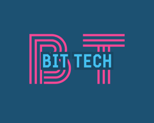 Digital Tech Circuit logo design