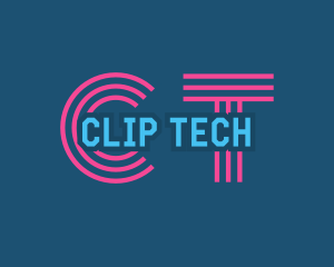 Digital Tech Circuit logo design