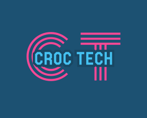 Digital Tech Circuit logo design