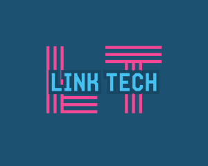 Digital Tech Circuit logo design