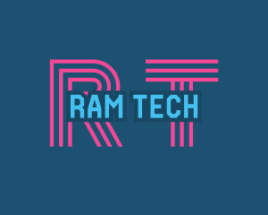 Digital Tech Circuit logo design