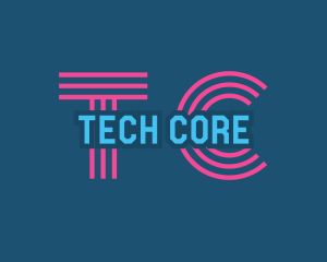 Digital Tech Circuit logo design