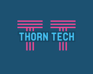 Digital Tech Circuit logo design