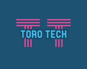 Digital Tech Circuit logo design