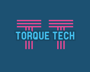 Digital Tech Circuit logo design