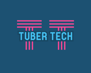 Digital Tech Circuit logo design