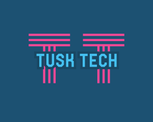 Digital Tech Circuit logo design