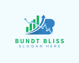 Accounting Stock Market Graph  logo design