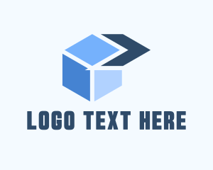 Box - Arrow Box Logistics logo design