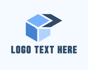 Courier Service - Arrow Box Logistics logo design