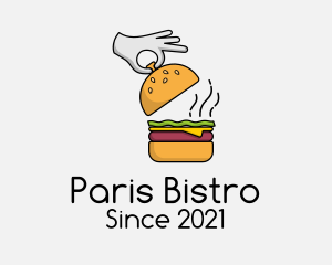 Burger Fine Dining  logo design