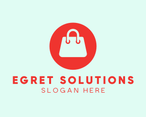 Handbag Shopping App logo design