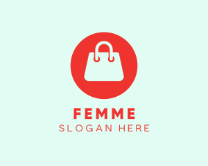 Handbag Shopping App logo design