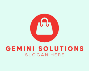 Handbag Shopping App logo design