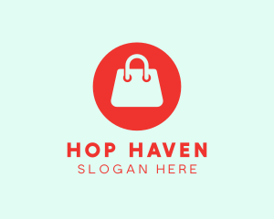 Handbag Shopping App logo design