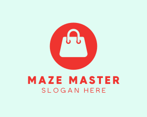 Handbag Shopping App logo design