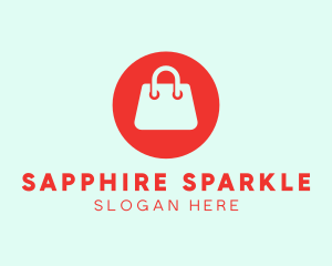 Handbag Shopping App logo design