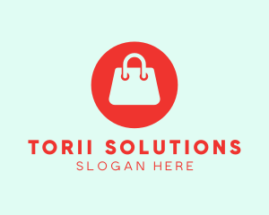 Handbag Shopping App logo design