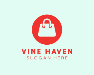 Handbag Shopping App logo design