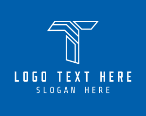 Web Tech Letter T Logo