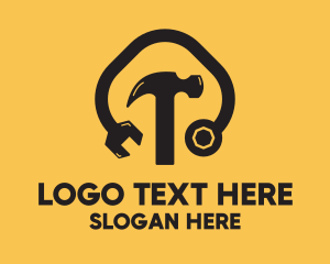 Fixer - Construction Mechanic Tools logo design
