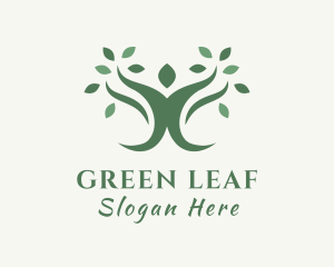 Environmental Human Tree logo design