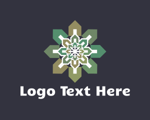 Pattern - House Pattern Tile logo design