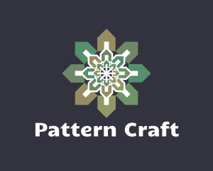 House Pattern Tile logo design