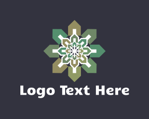 Morocco - House Pattern Tile logo design