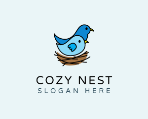 Nest - Bird Nest Wildlife logo design