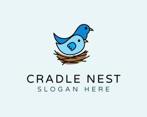 Bird Nest Wildlife logo design