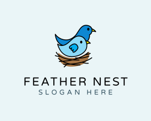 Bird Nest Wildlife logo design